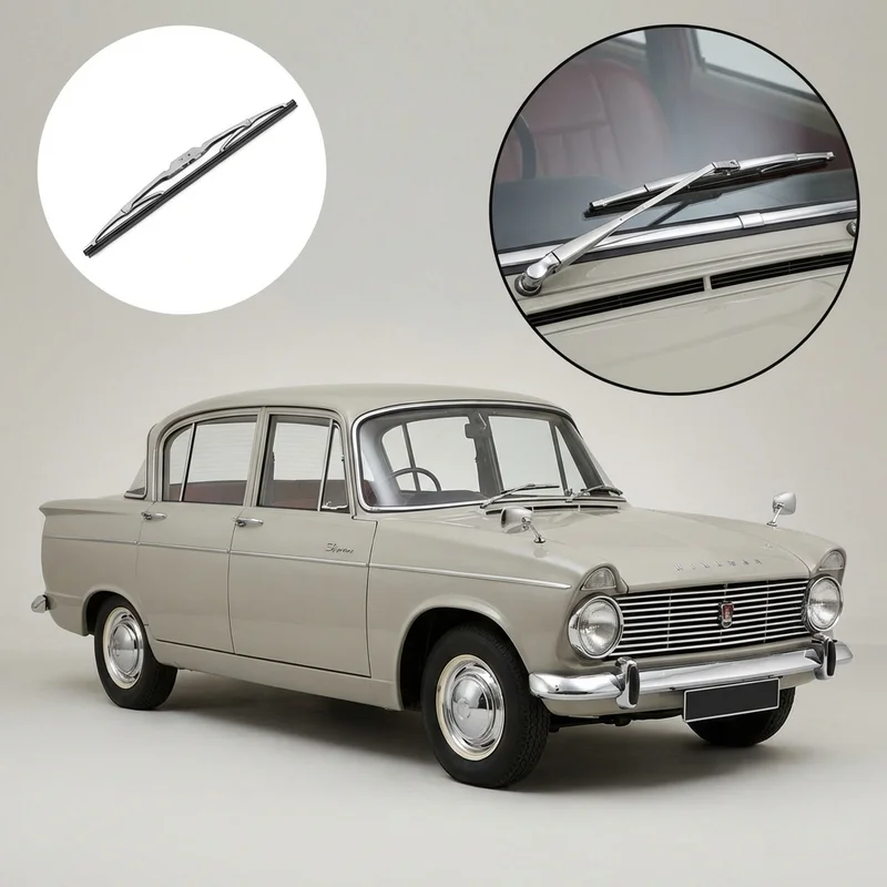 Passenger Side Wiper Blade for Hillman Super Minx (1962 - 1967) - 1